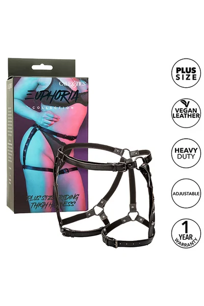California Exotic Euphoria Plus Size Adjustable Thigh Harness — image 8 of 8