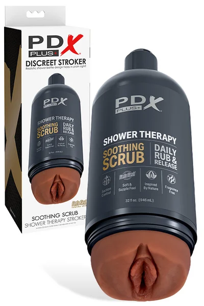 PDX Soothing Scrub 8.1" Discreet Shower Bottle Stroker — image 9 of 12