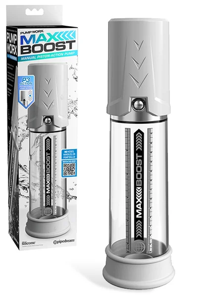 Pipedream Pump Worx Max Boost 11.3" Piston Penis Pump — image 9 of 12