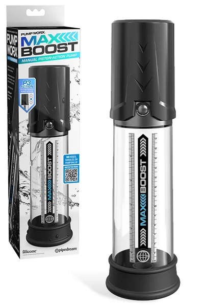 Pipedream Pump Worx Max Boost 11.3" Piston Penis Pump — image 7 of 12
