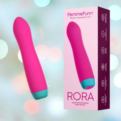 Femme Funn Rora Rotating Bullet Vibrator Pink