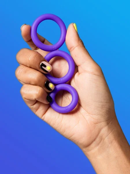 ROMP Remix Trio Silicone Cock Ring Set (3 Piece) — image 8 of 8