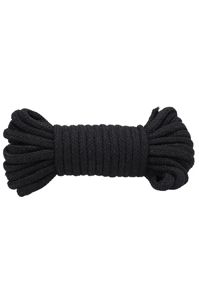 Doc Johnson Black Cotton Rope In A Bag | 32' (9.75m) — image 4 of 4