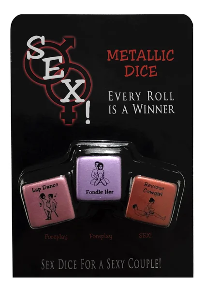 Sex! Metallic Dice Game — image 7 of 7