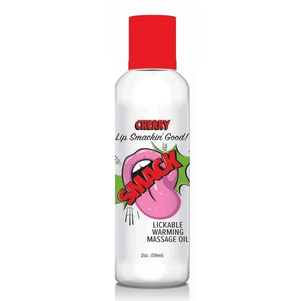 Smack Warming Massage Oil 2oz/59ml in Strawberry — image 9 of 11