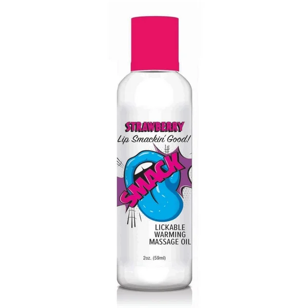 Smack Warming Massage Oil 2oz/59ml in Strawberry — image 7 of 11