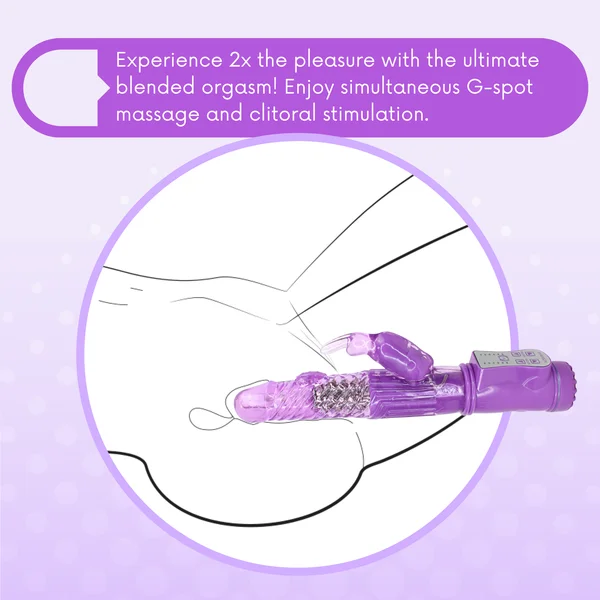 FREE 9 Inch Rotating Orgasm Rabbit in Purple - Add To Your Cart! — image 15 of 17