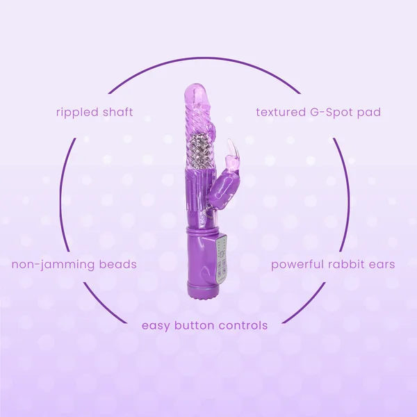 FREE 9 Inch Rotating Orgasm Rabbit in Purple - Add To Your Cart! — image 16 of 17