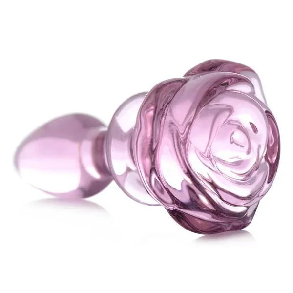 Bloom Rose Glass Anal Plug — image 5 of 7