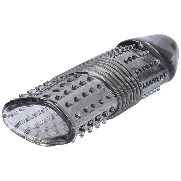 Triple Textured Penis Sleeve Extender — image 11 of 14