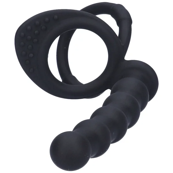 Double Delight Dual Insertion Cock Ring With Anal Probe — image 6 of 6