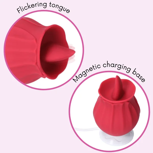 FREE Bhava Rechargeable Flickering Tongue Rose in Red - Add To Cart — image 14 of 23