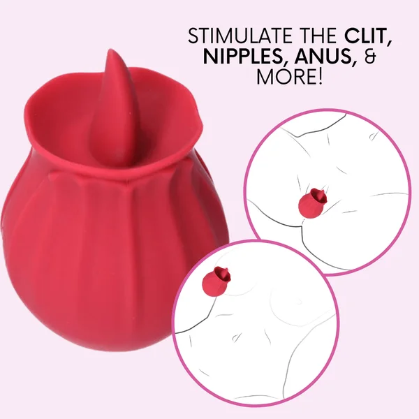 FREE Bhava Rechargeable Flickering Tongue Rose in Red - Add To Cart — image 9 of 23