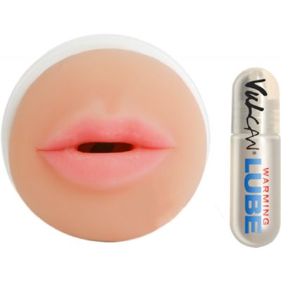 Vulcan Mouth Stroker W Warming Lube
