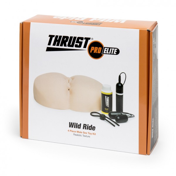 Buy THRUST Pro Elite Wild Ride Vibrating Male Masturbator Kit 2.9