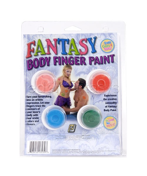 Fantasy body finger paints