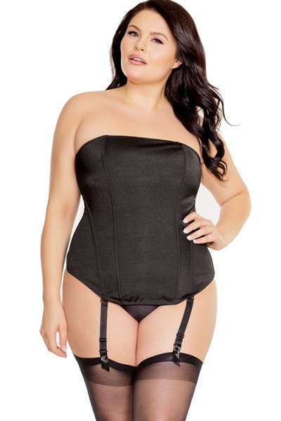 Coquette Nightshade Metal Boned Corset