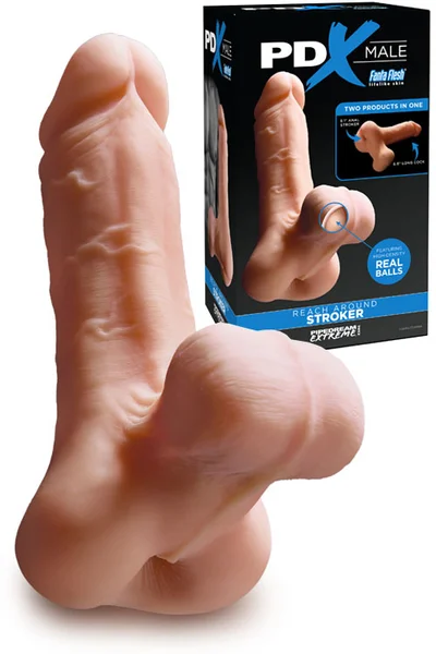 Pipedream 2-In-1 Realistic Masturbator & Penis Sleeve — image 9 of 12
