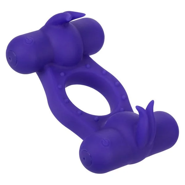 CalExotics Triple Orgasm Enhancer Silicone Cock Ring — image 9 of 16