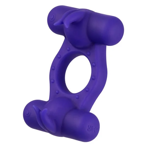 CalExotics Triple Orgasm Enhancer Silicone Cock Ring — image 11 of 16