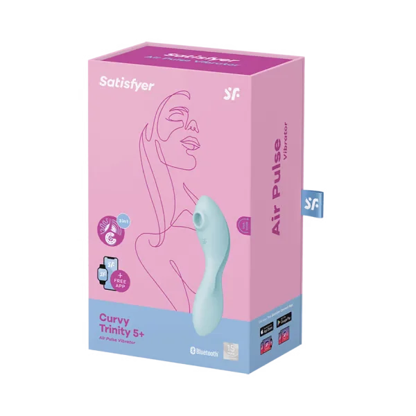 Curvy Trinity 5+ Three-in-One Vibrator