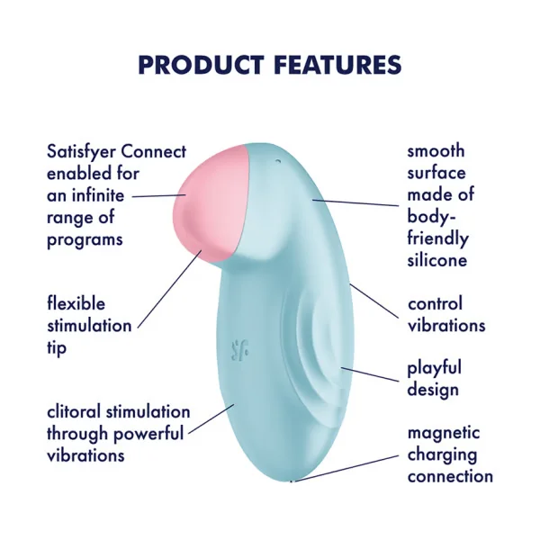 Tropical Tip Light App-Control Vibrator — image 6 of 10
