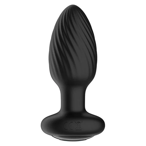Nexus Tornado Vibrating and Rotating Silicone Butt Plug — image 8 of 11