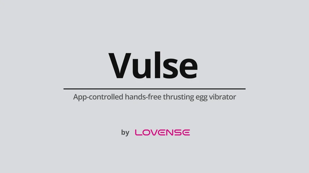 Lovense Vulse Thrusting Egg Vibrator — image 5 of 11