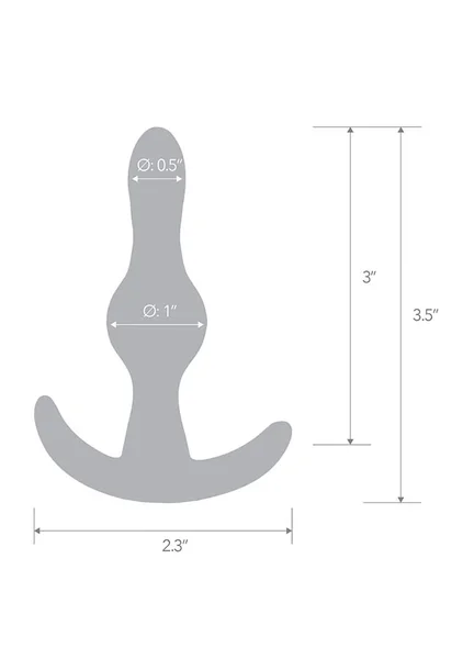 3.5" Tear Drop Butt Plug — image 7 of 8