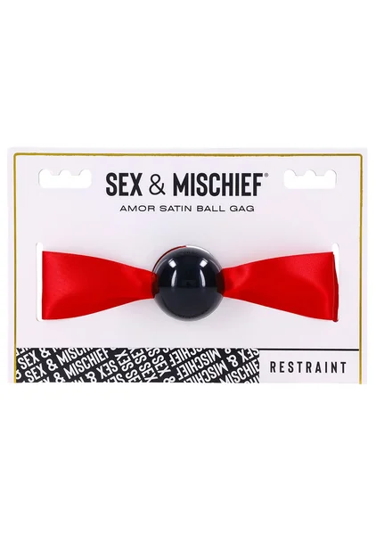 S&M Amor Satin Ball Gag — image 4 of 5