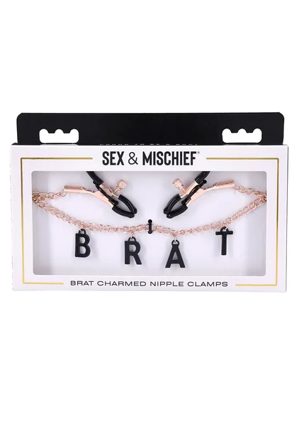 S&M Brat Charmed Nipple Clamps — image 4 of 5