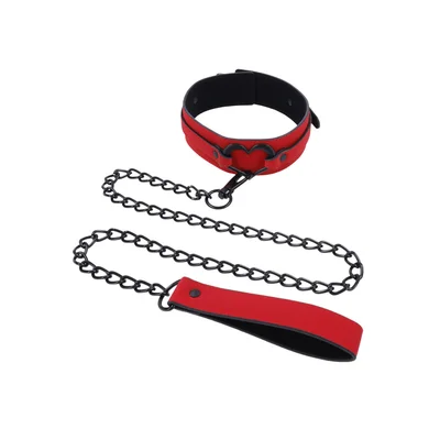 S M Amor Collar and Leash