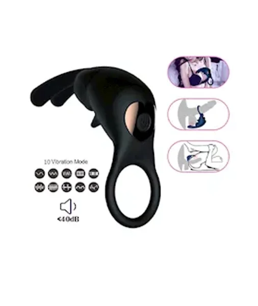 Jumping Rabbit Vibrating Cock Ring — image 9 of 10