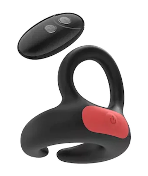 Kinki Hush Vibrating Cock Ring With Remote — image 3 of 4