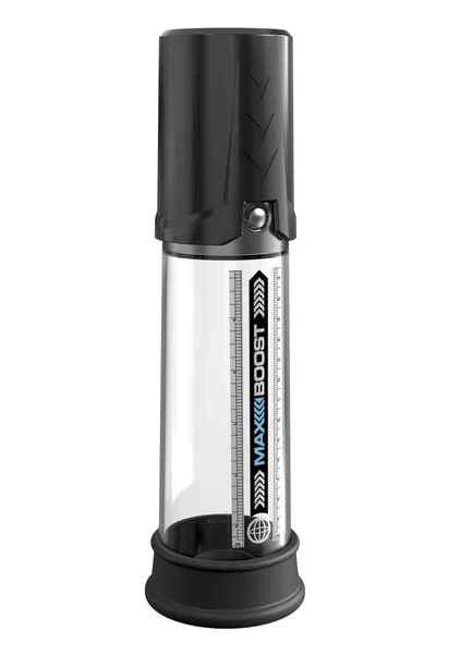 Pump Worx Max Boost Penis Pump By Pipedream - Black & Clear — image 9 of 12