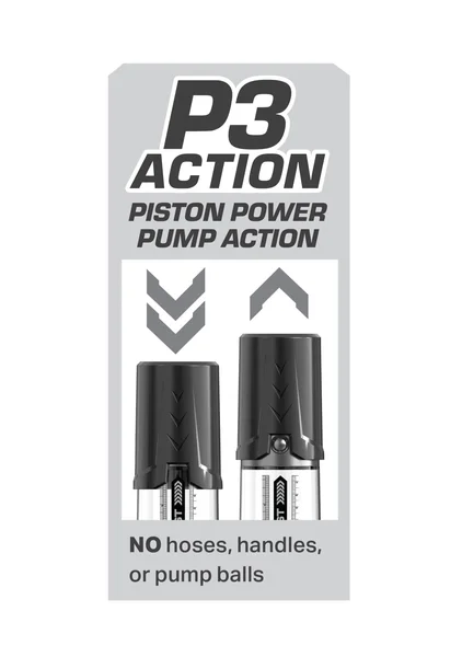 Pump Worx Max Boost Penis Pump By Pipedream - Black & Clear — image 11 of 12