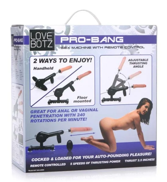 Lovebotz Pro-Bang Remote Control Sex Machine — image 12 of 22