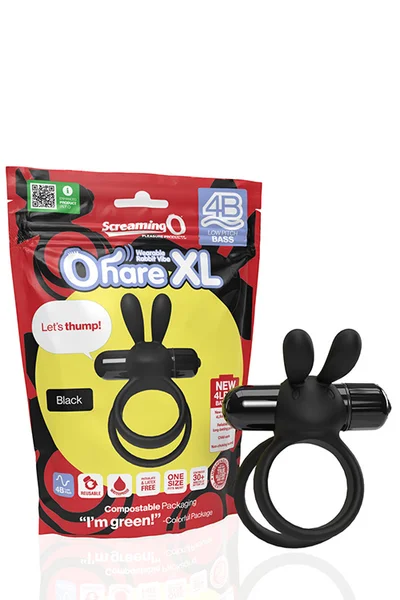 Screaming O Ohare XL Stretchy Vibrating Cock Ring with Clitoral Stimulator — image 13 of 18