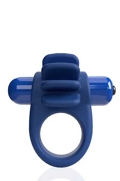 Screaming O Skooch Bass Stretchy Vibrating Cock Ring with Pleasure Fins — image 8 of 12