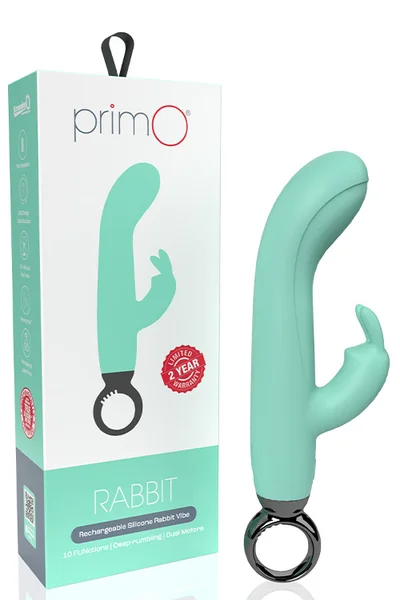 Screaming O Primo Rabbit Vibrator with Flicking Clitoral Teaser — image 7 of 12