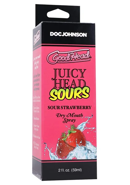 GoodHead Juicy Head Sours Dry Mouth Spray 2 oz By Doc Johnson - Sour Watermelon — image 23 of 24