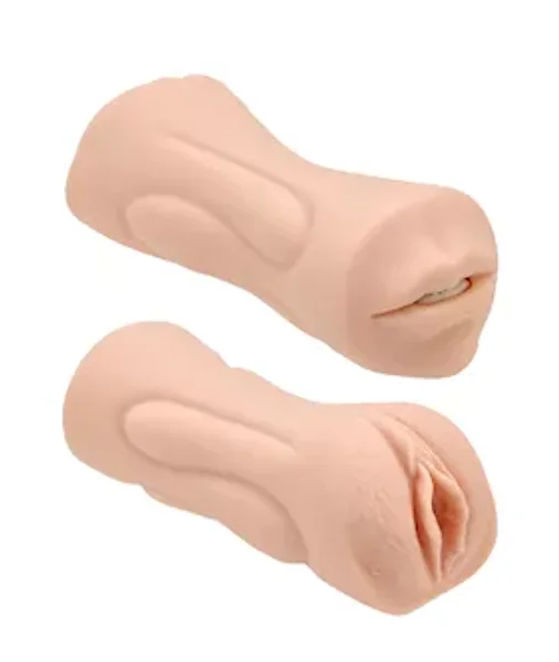 Realistic Pussy And Mouth Double Ended Stroker