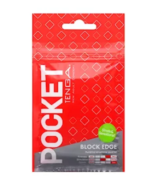 Pocket Tenga Block Edge Stroker — image 6 of 8