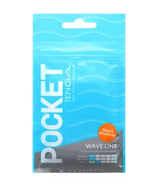 Pocket Tenga Wave Line Stroker — image 6 of 8