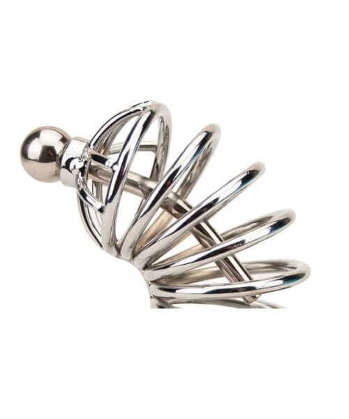 Impound Corkscrew Male Chastity Device with Penis Plug — image 5 of 8