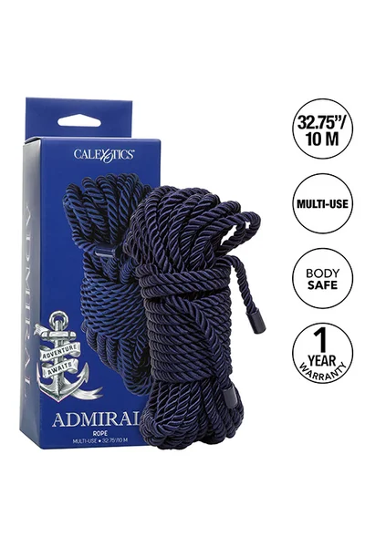 California Exotic Admiral Navy Synthetic Bondage Rope | 10m (32.75') — image 4 of 4