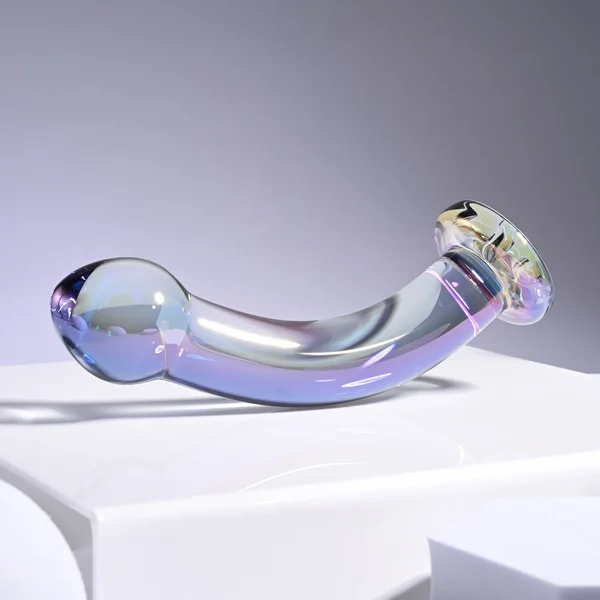 Playboy Pleasure Jewels King Multi Play Glass Dildo