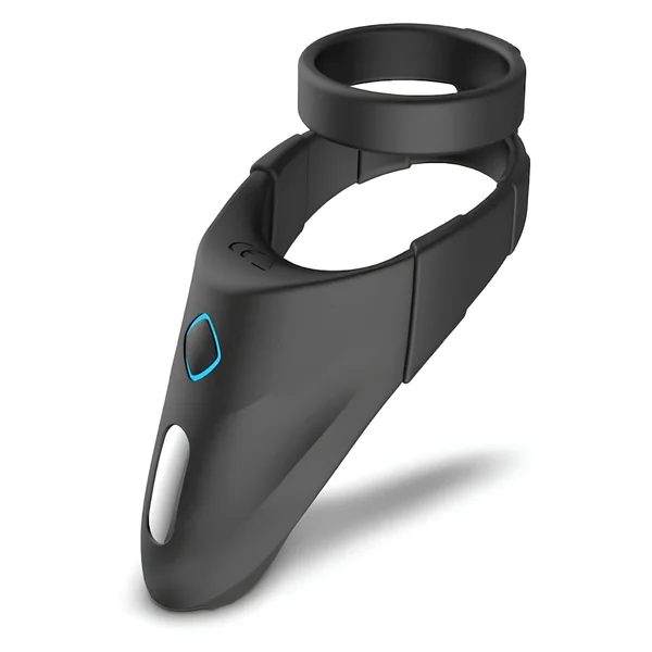 Sperm Locking Dual Cock Ring with Taint Teaser — image 17 of 19