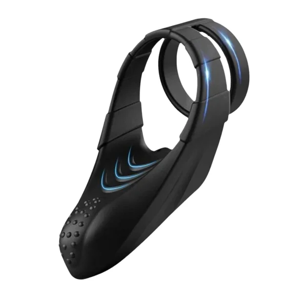 Sperm Locking Dual Cock Ring with Taint Teaser — image 5 of 19