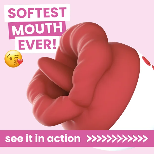 Flaming Red Lips Self-Motion Flickering Tongue Clit Stimulator — image 4 of 10